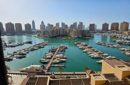 Apartment - Studio - 1 Bathroom for rent in Porto Arabia - The Pearl Island - Doha