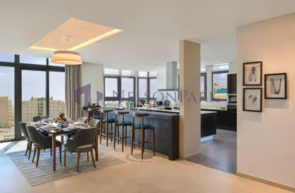 Kitchen image for: Apartment - 2 Bedrooms - 3 Bathrooms for rent in Fereej Bin Mahmoud North - Fereej Bin Mahmoud - Doha, Image 1