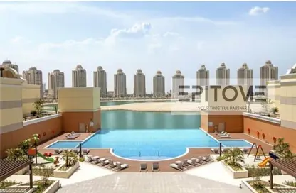 Apartment - 1 Bathroom for sale in Tower 27 - Viva Bahriyah - The Pearl Island - Doha