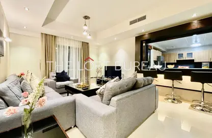 Apartment - 2 Bedrooms - 3 Bathrooms for rent in Le mirage Executive - Fereej Bin Mahmoud - Doha