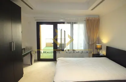 Apartment - Studio - 1 Bathroom for rent in One Porto Arabia - Porto Arabia - The Pearl Island - Doha