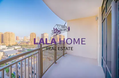 Apartment - 1 Bedroom - 2 Bathrooms for rent in West Porto Drive - Porto Arabia - The Pearl Island - Doha