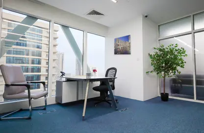 Office Space - Studio - 4 Bathrooms for rent in Burj Al Marina - Marina District - Lusail