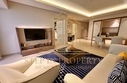 شقق فندقية - غرفة نوم - 1 حمام للايجار في برج وست باي - الخليج الجنوبي - الخليج الغربي - الدوحة
