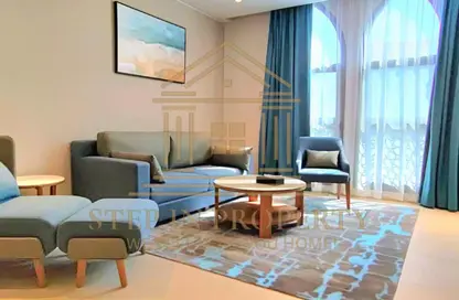 شقة - 1 حمام للايجار في البلاج الأوسط - البلاج - جزيرة اللؤلؤة - الدوحة