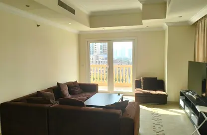 Apartment - 1 Bedroom - 2 Bathrooms for rent in East Porto Drive - Porto Arabia - The Pearl Island - Doha