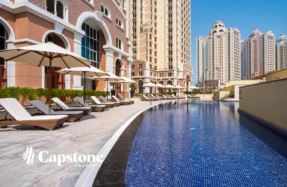 Apartment - 1 Bedroom - 2 Bathrooms for rent in Viva West - Viva Bahriyah - The Pearl Island - Doha