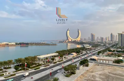 شقة - 2 غرف نوم - 3 حمامات للايجار في مرتفعات مارينا لوسيل - منطقة المارينا - الوسيل