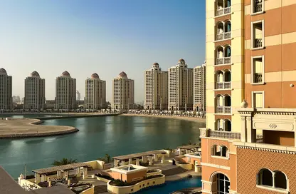 Apartment - Studio - 1 Bathroom for rent in Viva West - Viva Bahriyah - The Pearl Island - Doha