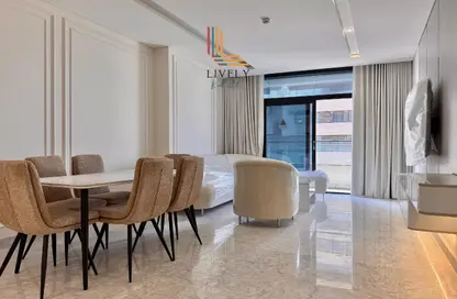 Apartment - 2 Bedrooms - 4 Bathrooms for rent in Marina Tower 02 - Marina District - Lusail