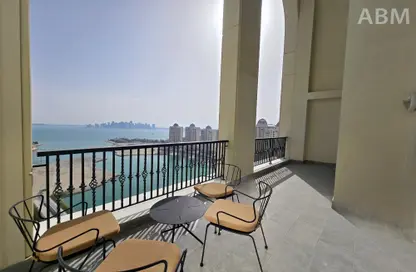 Penthouse - 3 Bedrooms - 5 Bathrooms for rent in Viva Bahriyah - The Pearl Island - Doha