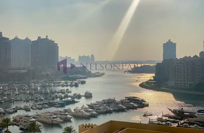 شقة - غرفة نوم - 2 حمامات للايجار في طريق بورتو الشرقي - بورتو أرابيا - جزيرة اللؤلؤة - الدوحة