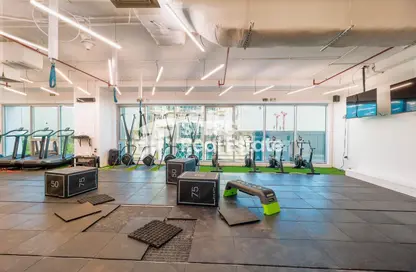Gym image for: Office Space - Studio - 3 Bathrooms for rent in Lusail City - Lusail, Image 1