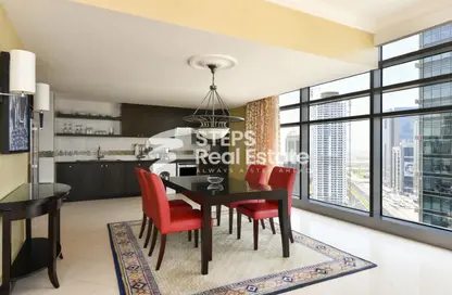 Apartment - 3 Bedrooms - 4 Bathrooms for rent in Al Shatt Street - West Bay - Doha
