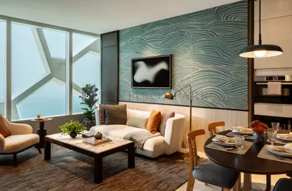 Apartment - 2 Bedrooms - 3 Bathrooms for rent in Rosewood Residences - Marina District - Lusail