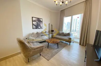 Apartment - 2 Bedrooms - 3 Bathrooms for rent in Lusail Marina Heights - Marina District - Lusail