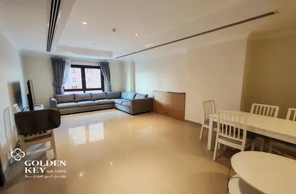 Apartment - 1 Bedroom - 2 Bathrooms for rent in West Porto Drive - Porto Arabia - The Pearl Island - Doha
