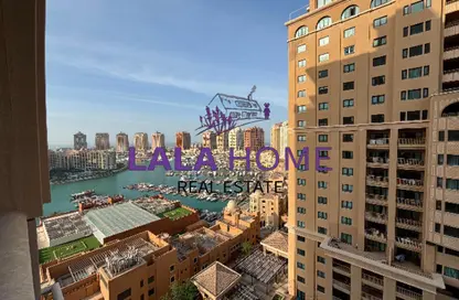 Apartment - 1 Bedroom - 2 Bathrooms for rent in East Porto Drive - Porto Arabia - The Pearl Island - Doha Apartment - 1 Bedroom - 2 Bathrooms for rent in East Porto Drive - Porto Arabia - The Pearl Island - Doha