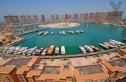 Apartment - 2 Bedrooms - 3 Bathrooms for sale in East Porto Drive - Porto Arabia - The Pearl Island - Doha