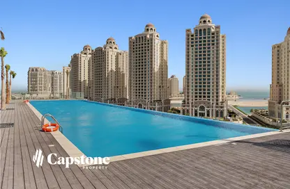 Apartment - 1 Bedroom - 2 Bathrooms for rent in Giardino Apartments - The Pearl Island - Doha