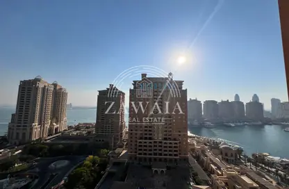 شقة - غرفة نوم - 2 حمامات للايجار في طريق بورتو الشرقي - بورتو أرابيا - جزيرة اللؤلؤة - الدوحة