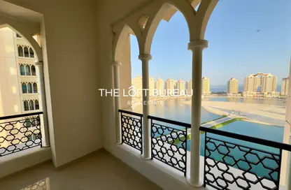 Apartment - 2 Bedrooms - 3 Bathrooms for rent in Viva West - Viva Bahriyah - The Pearl Island - Doha