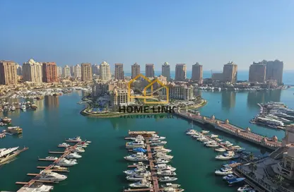 Apartment - 3 Bedrooms - 4 Bathrooms for rent in East Porto Drive - Porto Arabia - The Pearl Island - Doha