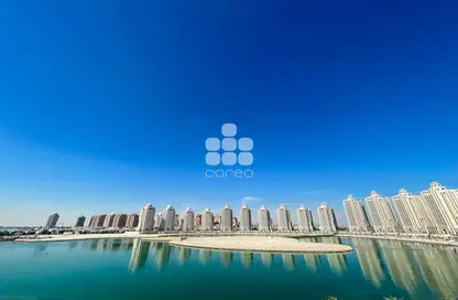 Water View image for: Apartment - 2 Bedrooms - 4 Bathrooms for rent in Viva East - Viva Bahriyah - The Pearl Island - Doha, Image 1