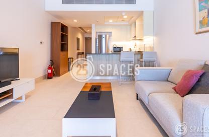 Apartment - Studio - 1 Bathroom for rent in Viva West - Viva Bahriyah - The Pearl Island - Doha