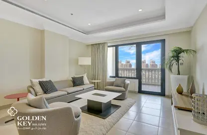 Apartment - 2 Bedrooms - 3 Bathrooms for rent in West Porto Drive - Porto Arabia - The Pearl Island - Doha