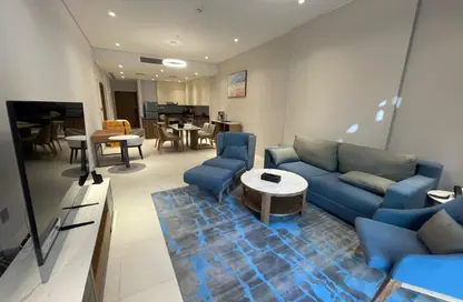 Apartment - 1 Bedroom - 2 Bathrooms for rent in La Plage Centrale - La Plage - The Pearl Island - Doha