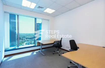 Office Space - Studio - 2 Bathrooms for rent in Al Sadd Road - Al Sadd - Doha