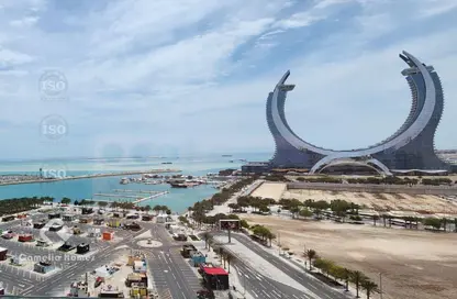 شقة - غرفة نوم - 2 حمامات للايجار في لوسيل ريسيدينس - منطقة المارينا - الوسيل