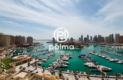 Apartment - 2 Bedrooms - 2 Bathrooms for rent in East Porto Drive - Porto Arabia - The Pearl Island - Doha