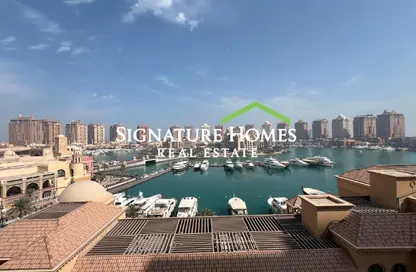 Apartment - 2 Bedrooms - 2 Bathrooms for rent in Porto Arabia Townhouses - Porto Arabia - The Pearl Island - Doha