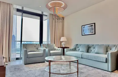 Apartment - 2 Bedrooms - 4 Bathrooms for rent in Lusail Residence - Marina District - Lusail