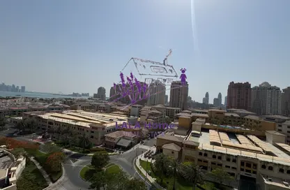 Apartment - 1 Bedroom - 2 Bathrooms for rent in Viva West - Viva Bahriyah - The Pearl Island - Doha