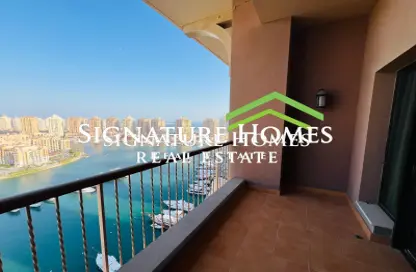 Apartment - 2 Bedrooms - 3 Bathrooms for rent in East Porto Drive - Porto Arabia - The Pearl Island - Doha