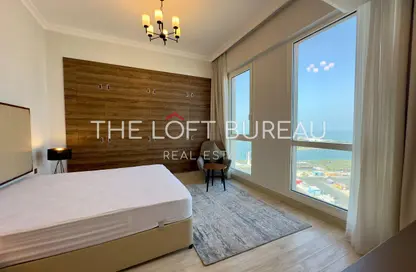 Apartment - 2 Bedrooms - 3 Bathrooms for rent in Lusail Residence - Marina District - Lusail