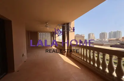 Apartment - 1 Bedroom - 2 Bathrooms for rent in West Porto Drive - Porto Arabia - The Pearl Island - Doha