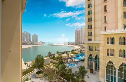 Apartment - 3 Bedrooms - 4 Bathrooms for rent in Viva West - Viva Bahriyah - The Pearl Island - Doha