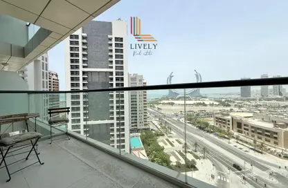 Apartment - 1 Bedroom - 2 Bathrooms for rent in Burj DAMAC Marina - Marina District - Lusail