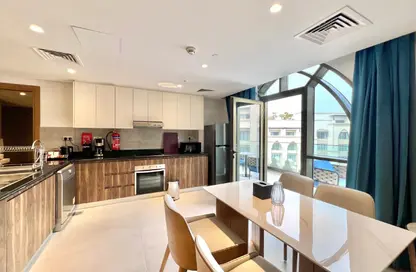 شقة - 1 حمام للايجار في البلاج الجنوبي - البلاج - جزيرة اللؤلؤة - الدوحة