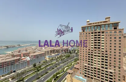 Apartment - 2 Bedrooms - 3 Bathrooms for rent in East Porto Drive - Porto Arabia - The Pearl Island - Doha