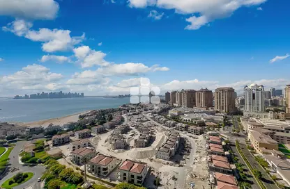 Apartment - 2 Bedrooms - 2 Bathrooms for rent in Tower 2 - Viva Bahriyah - The Pearl Island - Doha