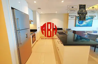Apartment - 2 Bedrooms - 3 Bathrooms for rent in Abraj Bay - Abraj Quartiers - The Pearl Island - Doha