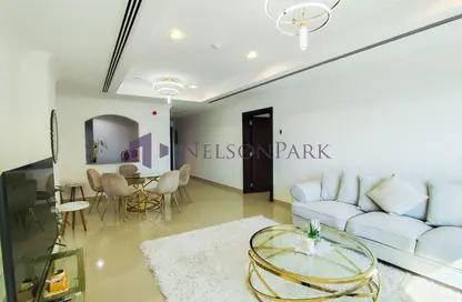 Apartment - 1 Bedroom - 2 Bathrooms for rent in West Porto Drive - Porto Arabia - The Pearl Island - Doha