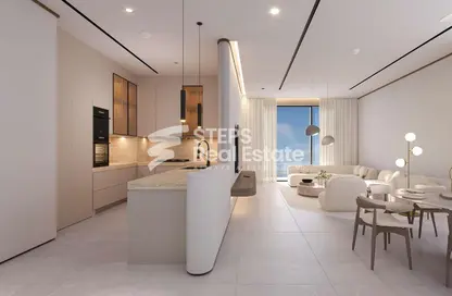 Apartment - 1 Bedroom - 2 Bathrooms for sale in Rawah Residence - Al Kharaej 2 - Lusail