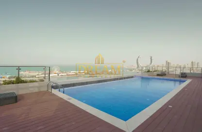 Apartment - 2 Bedrooms - 3 Bathrooms for rent in Lusail Residence - Marina District - Lusail