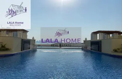 تاون هاوس - غرفة نوم - 2 حمامات للايجار في فيفا غرب - فيفا بحرية - جزيرة اللؤلؤة - الدوحة